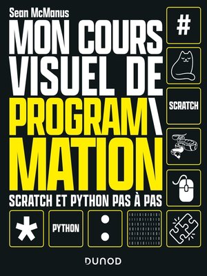 cover image of Mon cours visuel de programmation